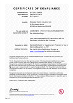 Imagen de Certificate of Compliance C60SP UL1077