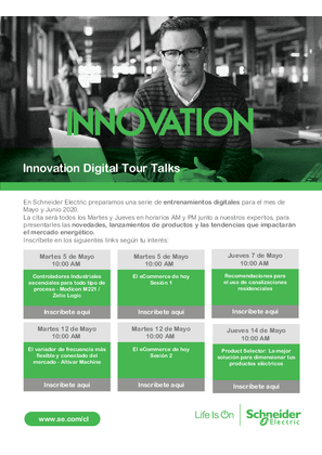 Imagen de Calendario de Entrenamientos - Digital Learning Tour