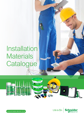 Image of Installation Materials Catalogue