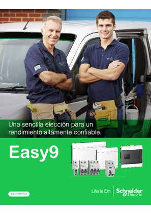 Imagen de Catálogo Familia Easy9