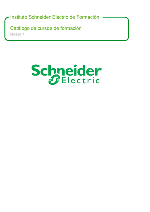 Imagen de Catálogo Cursos Eficiencia Energética