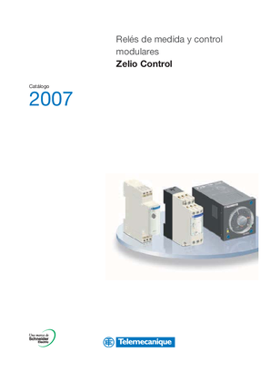Imagen de Catálogo Zelio Control