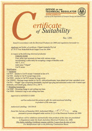 Image of Lighting, 93, Declaration of Conformity