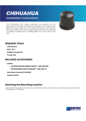 Image of Chihuahua- Installation instructions
