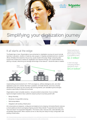Image of Edge Computing Solutions by Schneider Electric and Cisco