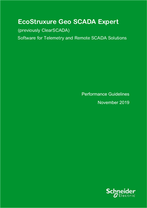 Image de EcoStruxure Geo SCADA Expert Software Performance Guidelines v5