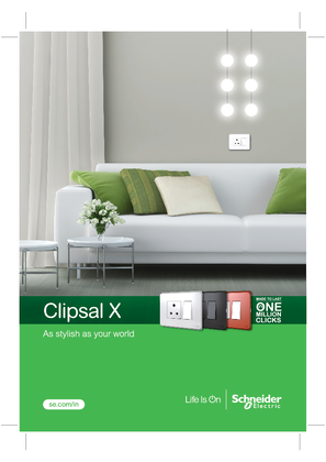 Image of Clipsal X Brochure
