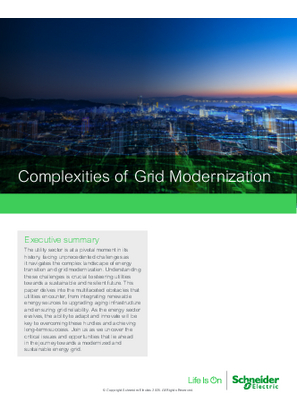 Image of Complexities of Grid Modernization