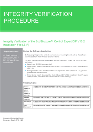 Image of EcoStruxure Control Expert DIF V15.2