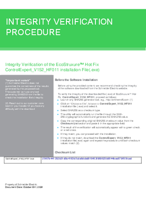 Slika linije ControlExpert_V152_HF011 VMT-1115 Security Editor