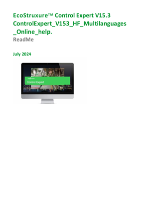Afbeelding van ControlExpert_V153_HF_Multilanguages_Online_Help