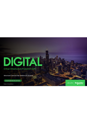 Bild von Critical Infrastructure Protection (CIP), Advanced Cybersecurity Solutions & Services