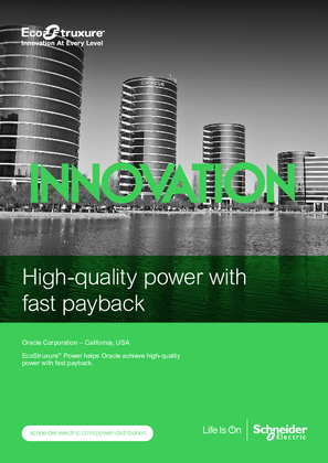 Image of Oracle achieves high-quality power with fast payback