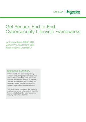 Image of Cybersecurity Lifecycle Frameworks