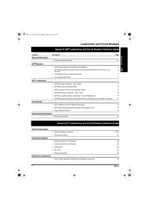 Image of DE1 - Loadcentres and Circuit Breakers Catalogue