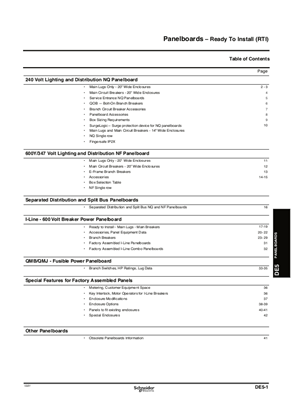 Image of Lighting and Distribution Panelboards