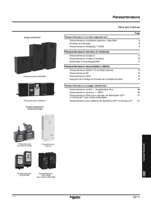 Image de DE7_f - Catalogue de parasurtenseurs