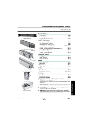 Image of DE8 - Busway and Wired Management Systems Catalogue