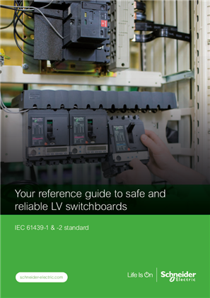 Image of IEC 61439-2 standard The reference for safe and reliable LV switchboards