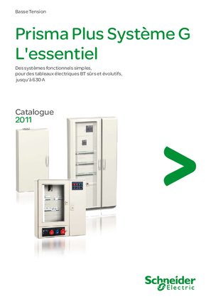 Prisma Plus Système G - l'essentiel Katalog | Schneider Electric