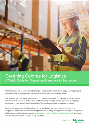 Image of Greening Centres for Logistics - Quick Guide for OMs in Logistics