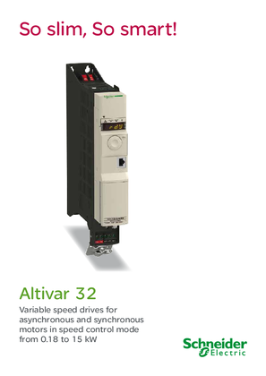 Image of So slim, So smart! Altivar 32