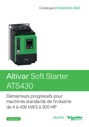 Image de Découvrez le catalogue de la gamme Altivar Soft Starter ATS430