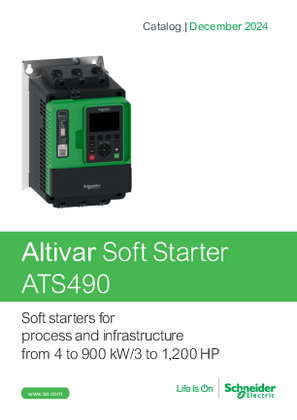 Image of Discover catalog for Altivar Soft Starter ATS490