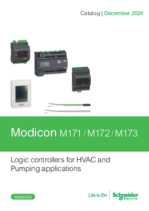 Image of Modicon M171/M172/M173 Logic controllers for HVAC and Pumping applications