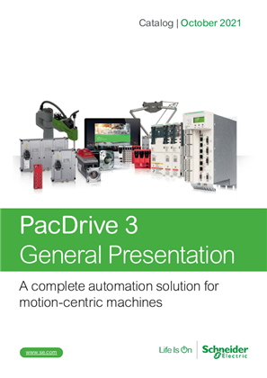 Bild von Catalog PacDrive 3 A complete automation solution for motion-centric machines - General Presentation- English October 2020