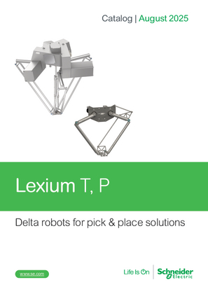 的映像 Catalog Lexium T and P Delta robots for pick & place solutions