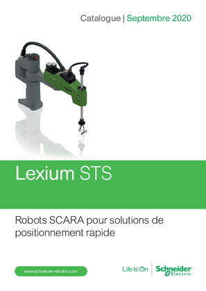 Bild von Catalogue Lexium STS - Robots SCARA pour solutions de positionnement rapide - Septembre 2020