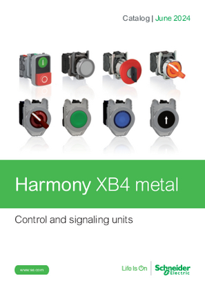 Image of Discover the Harmony XB4 metal Control and signaling units catalog