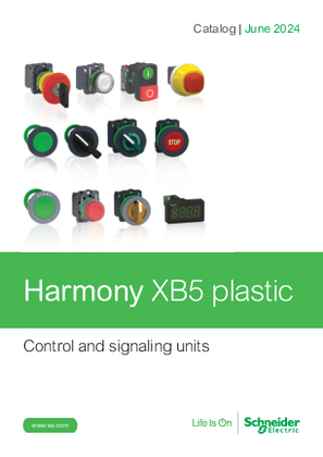 Image of Discover the Harmony XB5 plastic Control and signaling units catalog