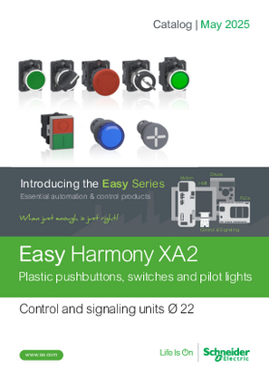Image of Easy Harmony XA2 Control and signaling units Ø 22 catalog English