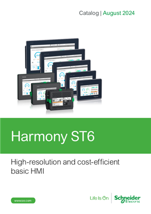 的映像 Discover Harmony ST6: High-resolution and cost-efficient HMI Catalog - EN