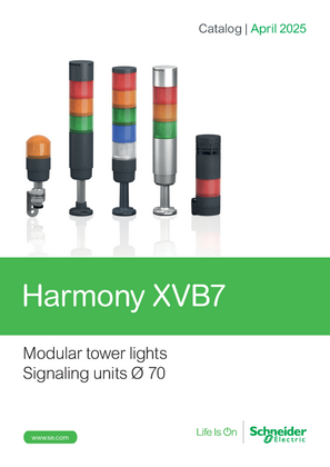 Image of Harmony XVB7 modular tower lights Signaling units Ø 70