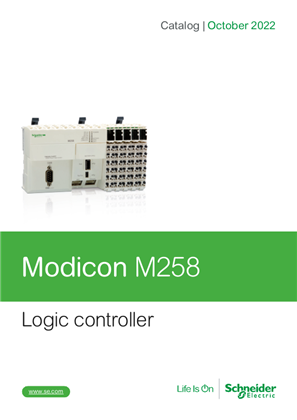 Image of Catalog Modicon M258 logic controller_October 2022