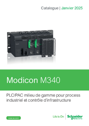 Image de Catalogue Modicon M340 Plateforme d'automatisme - Français