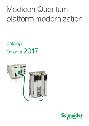 Image of Discover catalog for Modicon Quantum platform modernization