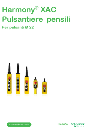 Immagine di Pulsantiere pensili Harmony XAC