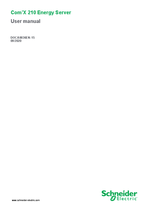 Image of Com’X 210 Energy Server User manual