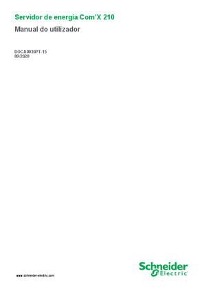 Imagem de Servidor de energia Com’X 210 Manual do utilizador