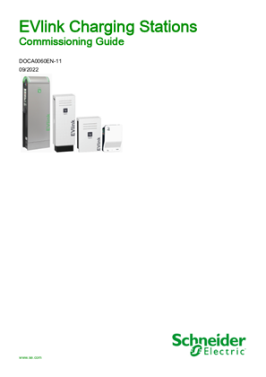Image of EVlink Parking - EVlink City - EVlink Smart Wallbox - Charging stations - Commissioning Guide