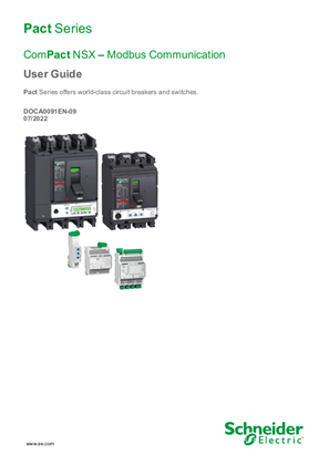 Image of ComPact NSX Modbus Communication Guide