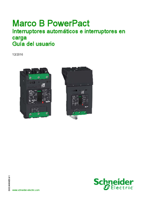 Bild von Marco B PowerPact - Interruptores automáticos e interruptores en carga - Guía del usuario