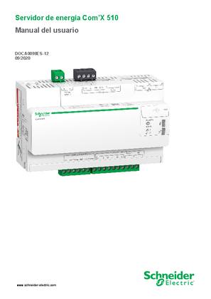 Imagen de Servidor de energía Com’X 510 Manual del usuario
