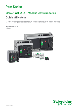 Image de MasterPact MTZ - Modbus Communication - Guide utilisateur