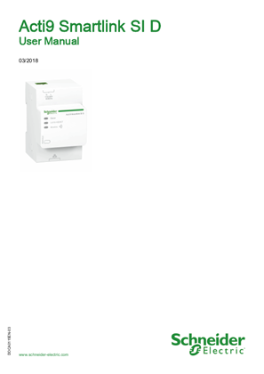 Image of Acti9 Smartlink SI D – User Manual