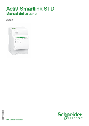 Imagen de Acti9 Smartlink SI D Manual del usuario